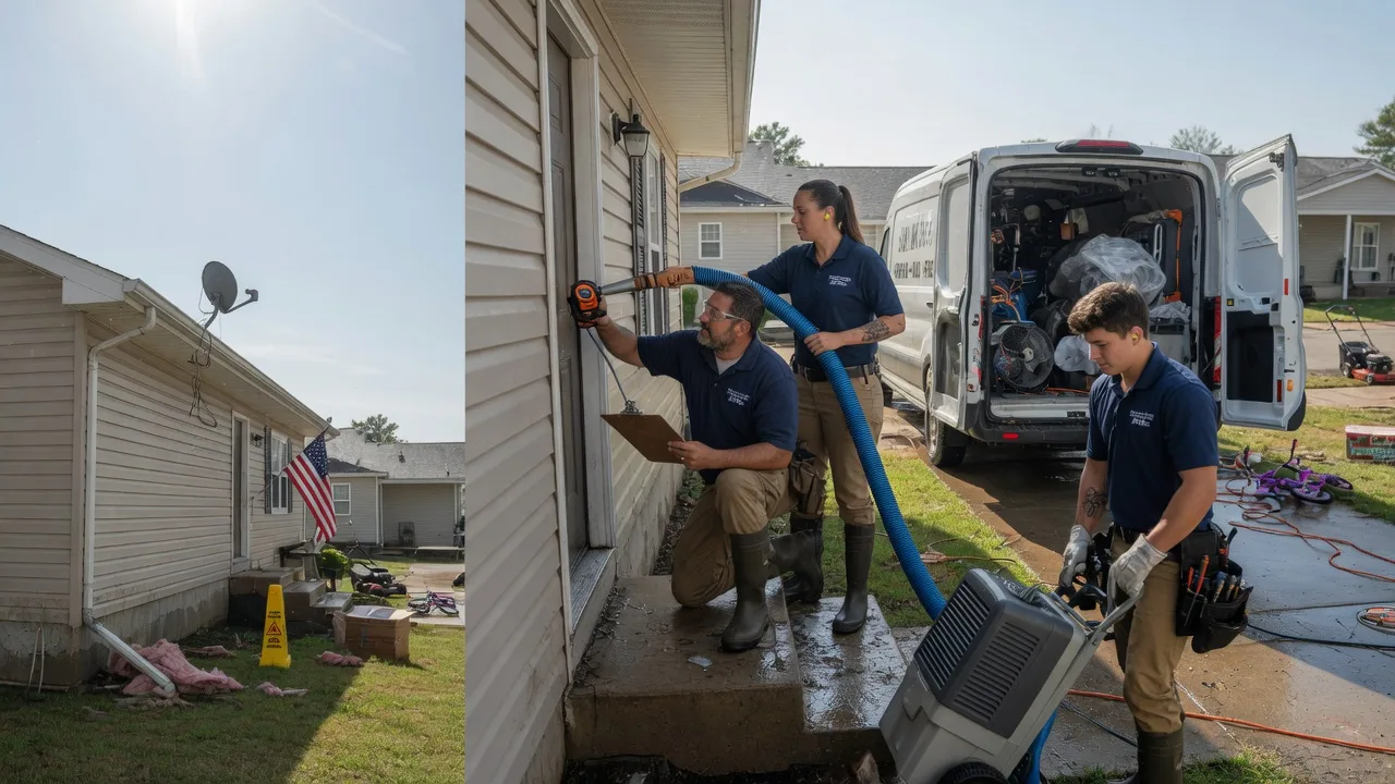 Ceiling Water Damage Restoration in Bristol, FL near me